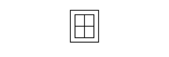 Icono de una ventana.
