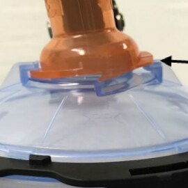 Sistema de bloqueo de la copa de pintura 3M PPS.