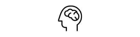 Ícono de un cerebro.
