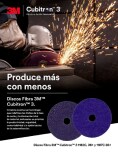 Imagen de la portada del folleto de discos de fibra.