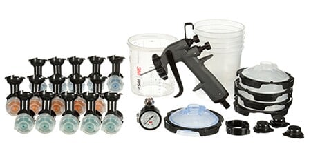 Sistema de Pistola Pulverizadora 3M™ con PPS™ 2.0.
