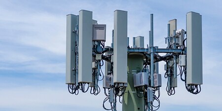 Imagen de una antena de 5g.
