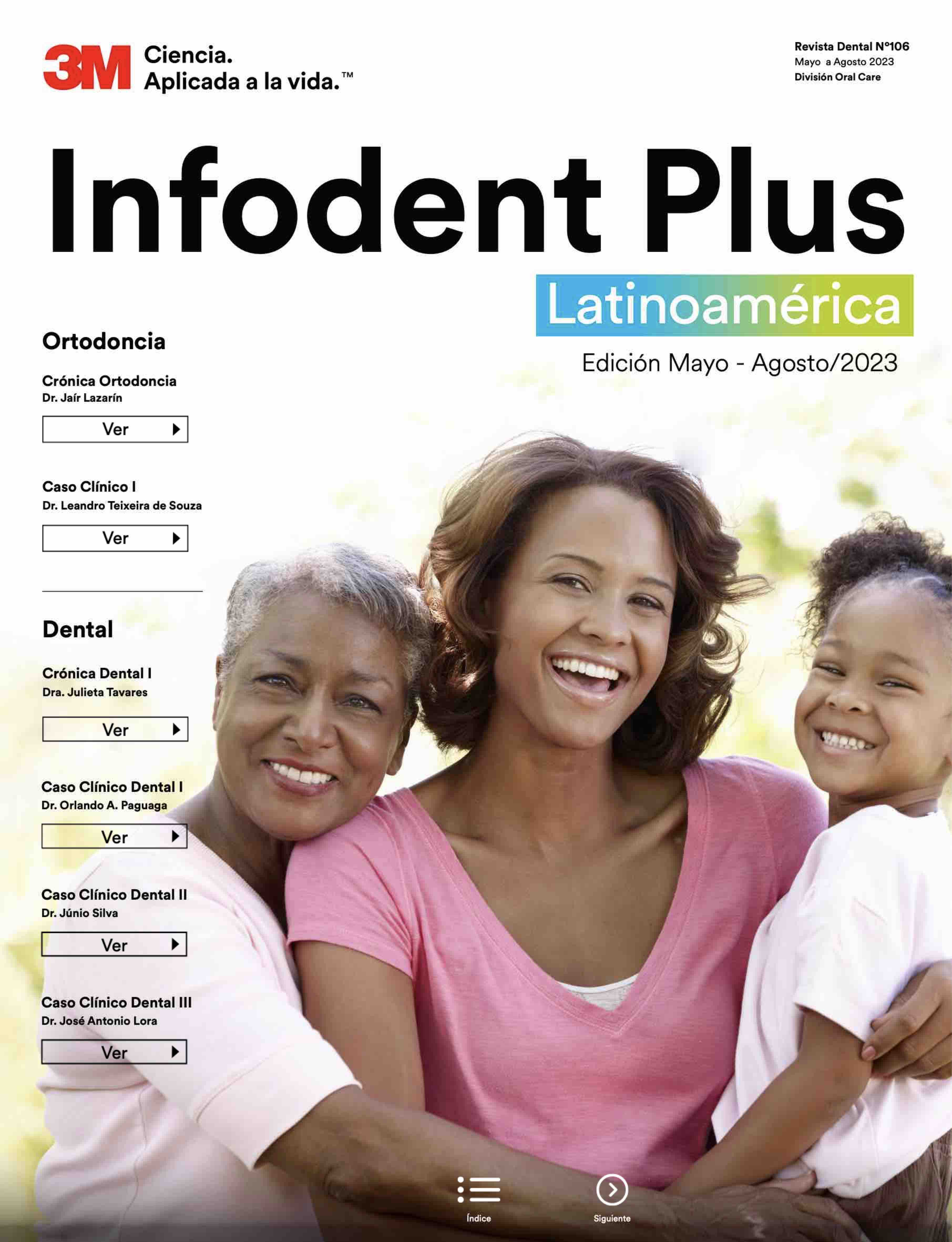 Portada revista Infodent número 103 para Chile
