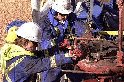 Men on work crew