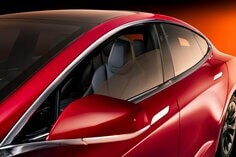 Coche rojo.