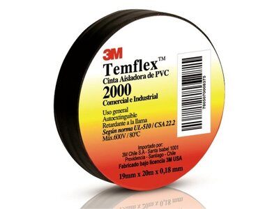 Three Scotch® Premium Vinyl Electrical Tapes
