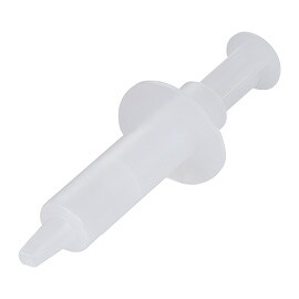 Plastic syringe made from Polyethylene